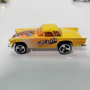 Hot Wheels 56 Ford T-Bird Tads Taxi‎ Yellow Diecast Car 1977 Vintage